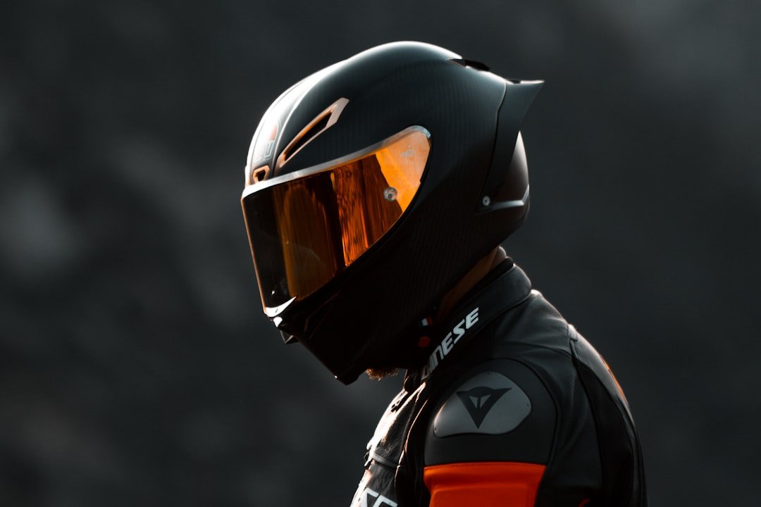 Photo motorcycle helmet