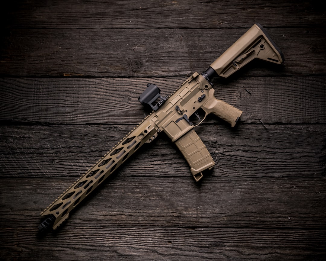 Photo AR-15 rifle