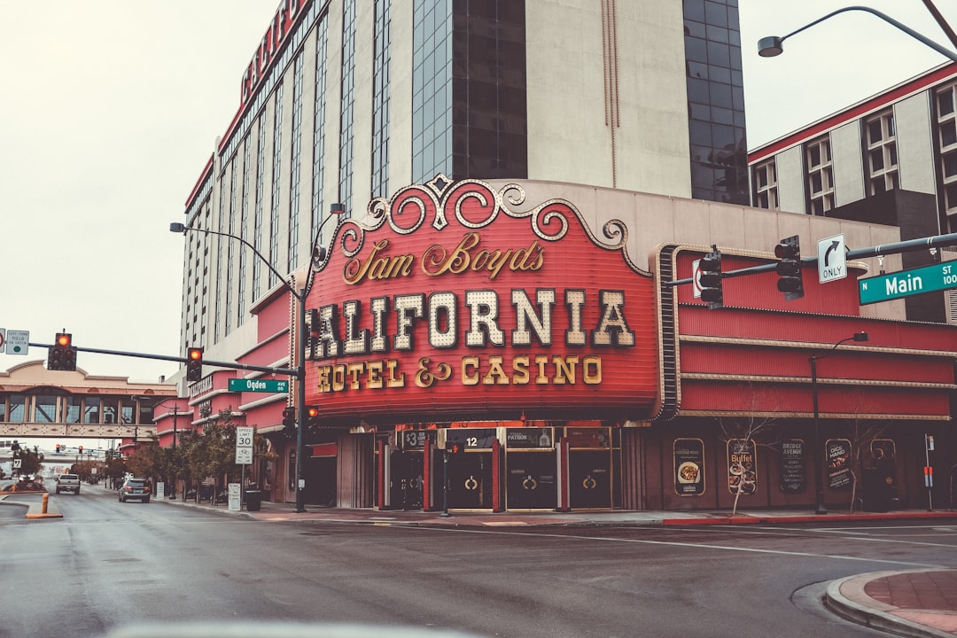 Photo Vintage casino sign