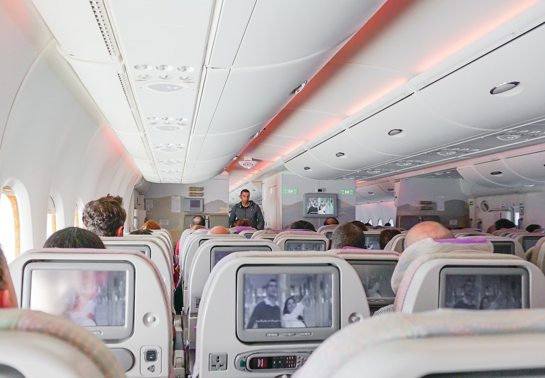 Photo Airplane interior