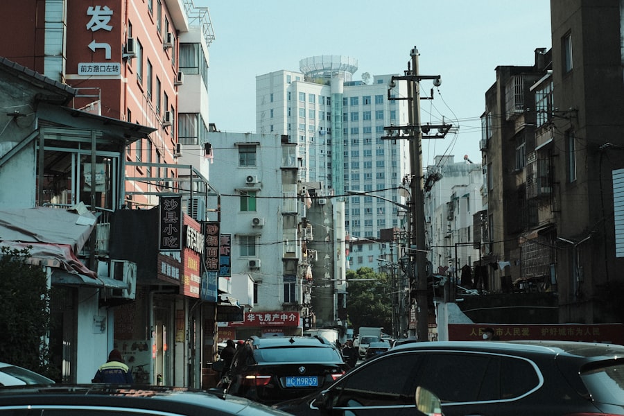 Crowded streets
