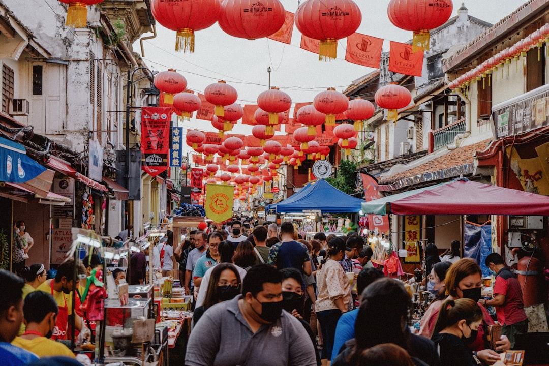 Photo Crowded streets